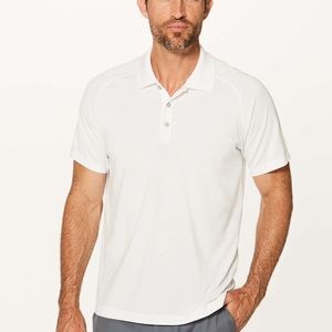 Lululemon Metal Vent Tech Polo - White/Size Small
